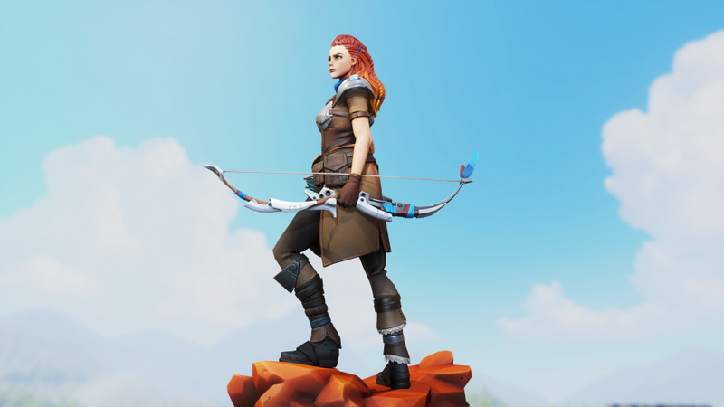 Illustration for article titled If Horizon Zero Dawn's Aloy Was In Overwatch